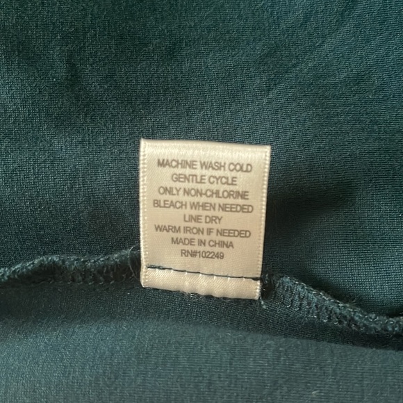 Skies Are Blue (Stitch Fix) Berenice Scallop Hem Skirt in Teal - Picture 5 of 9